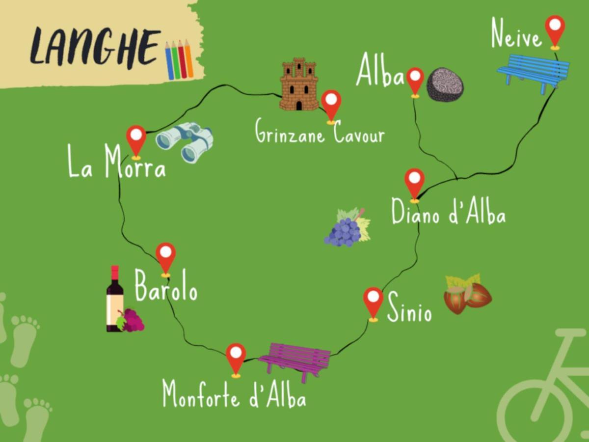 Alba La Capitale Delle Langhe Leilighet Eksteriør bilde